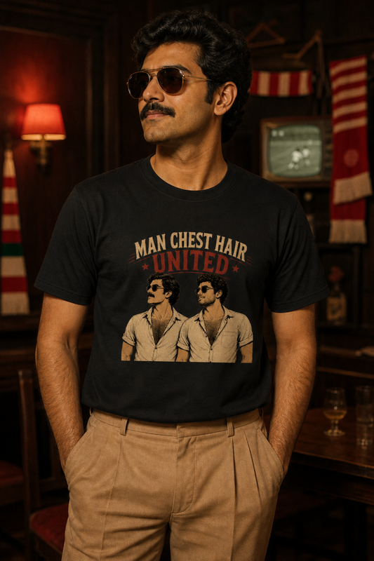 Man Chest Hair United T-Shirt Unisex