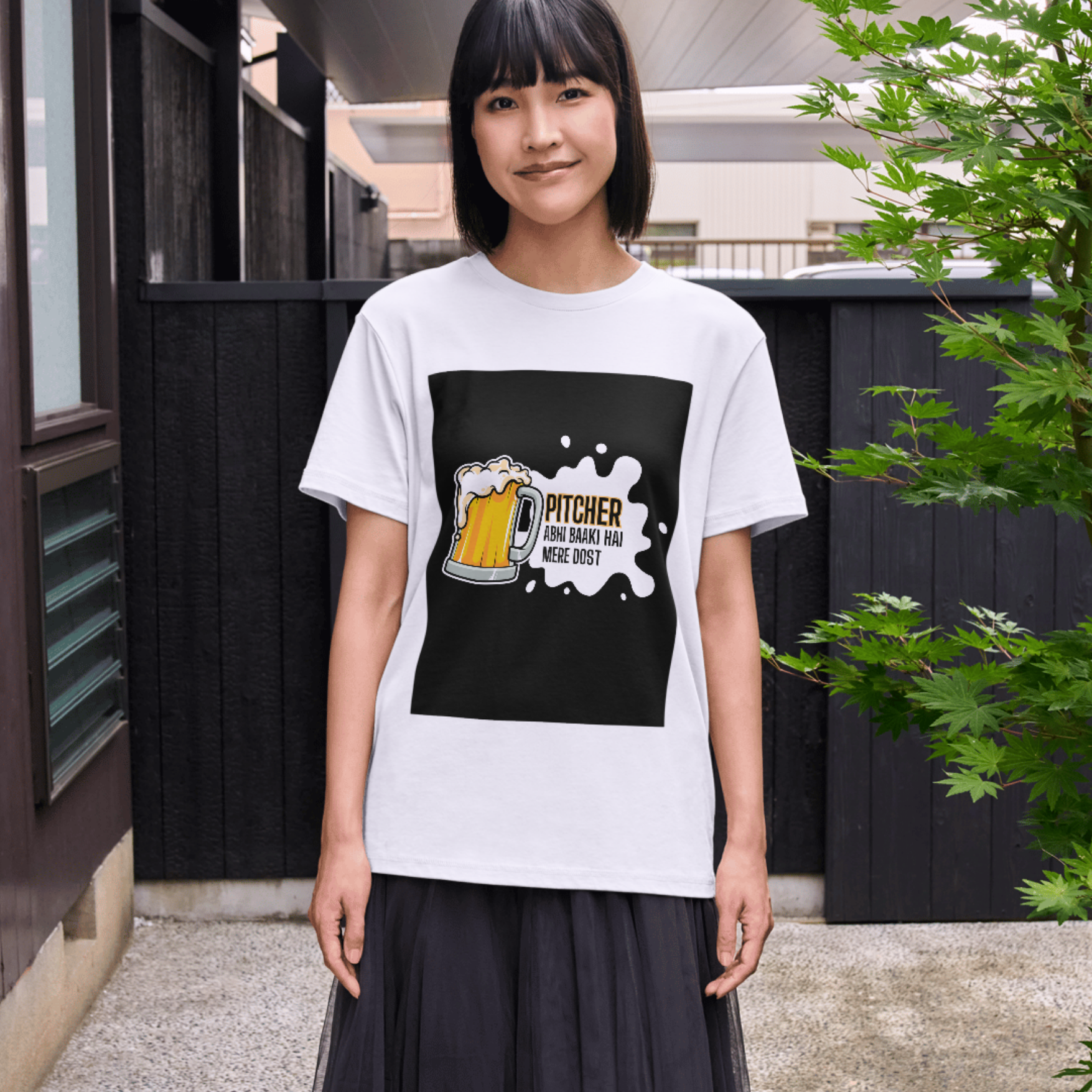 Pitcher Abhi Baaki Hai T-Shirt