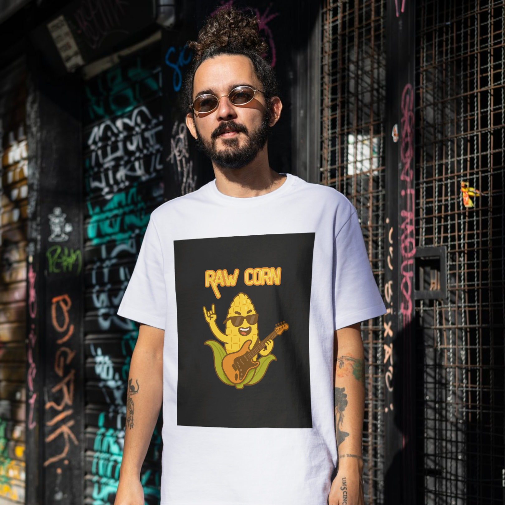 Raw Corn (Rock On) T-Shirt