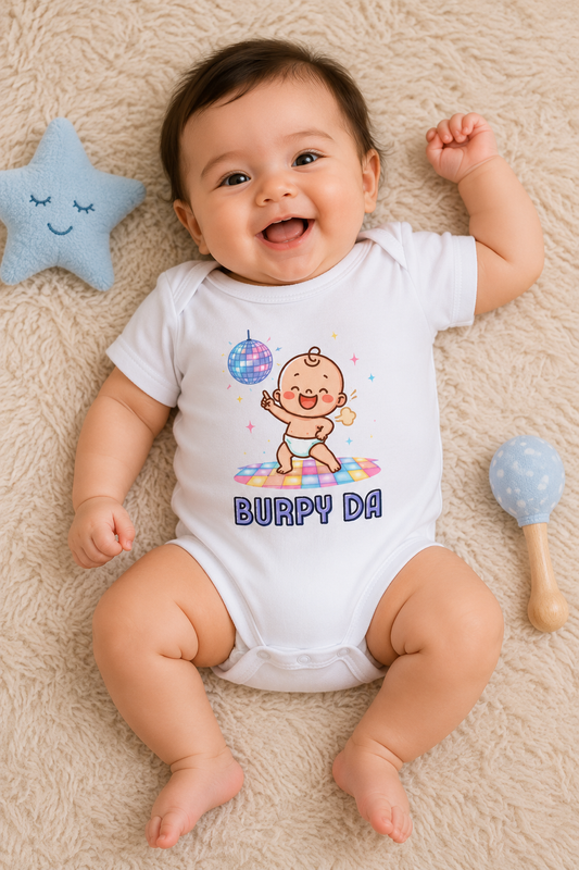 Burpy Da Baby Onesie