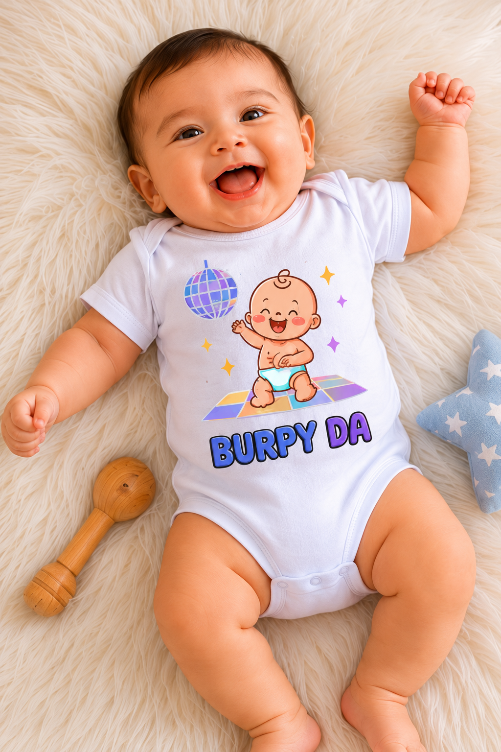 Burpy Da Baby Onesie