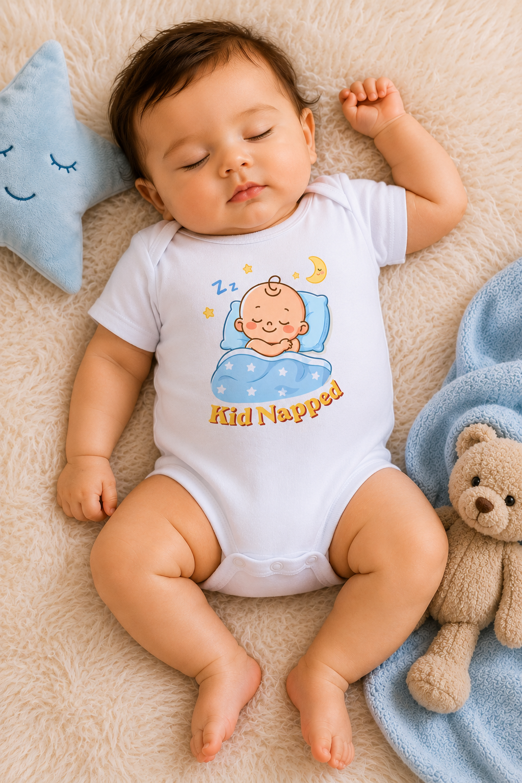 Kid 'Nap' Baby Onesie