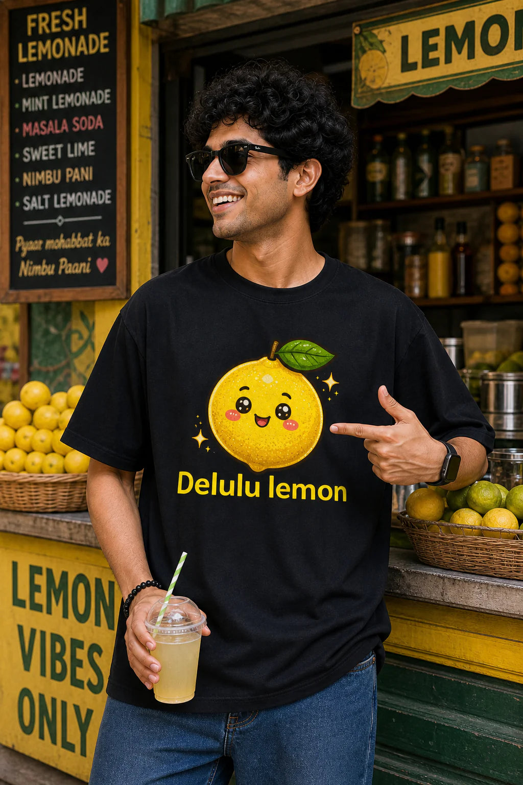 Delulu Lemon T-Shirt Unisex