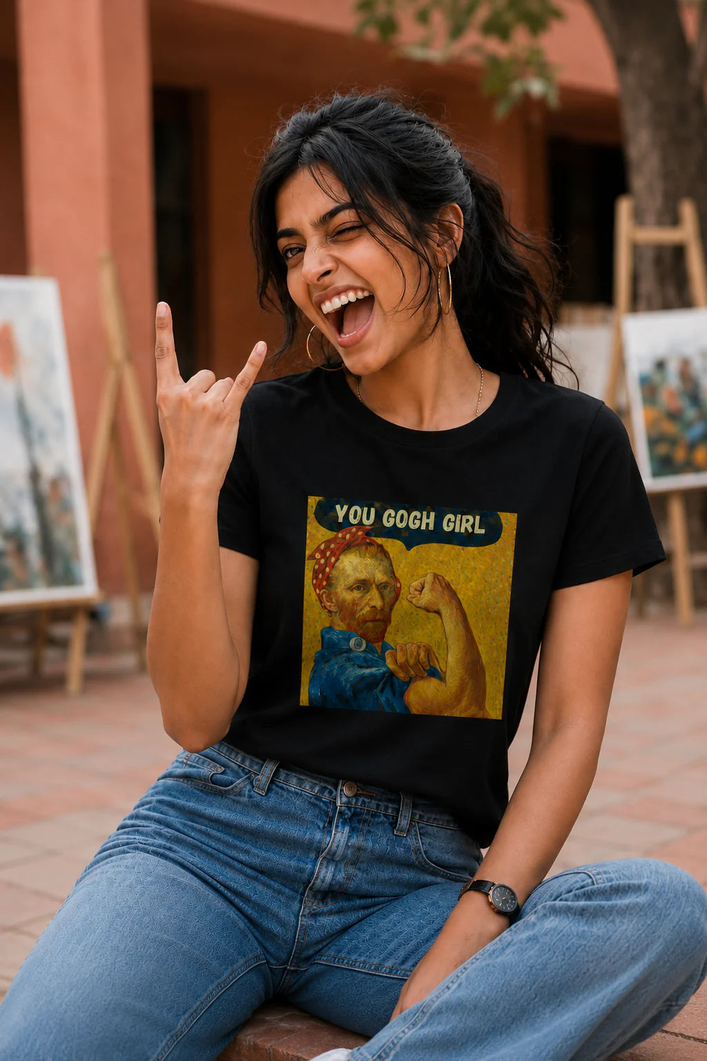 You Gogh Girl Tee Women
