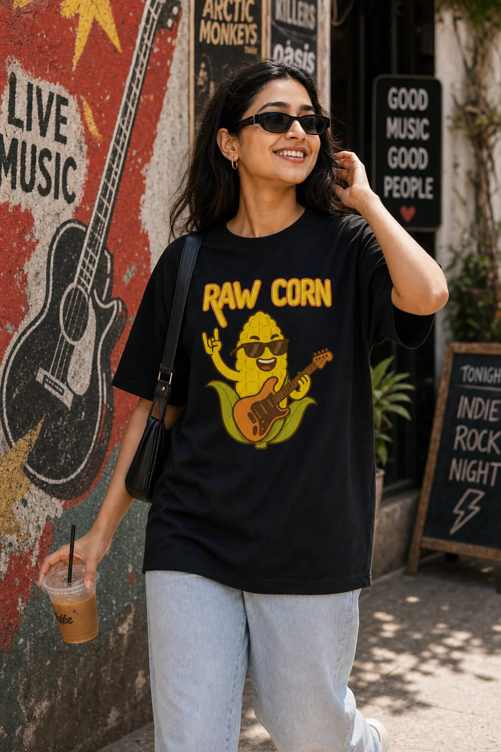 Raw Corn Rock Star T-Shirt Unisex