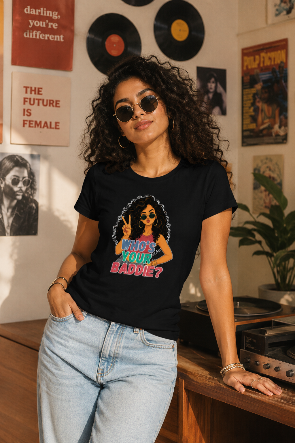 Who's Your Baddie T-Shirt Women