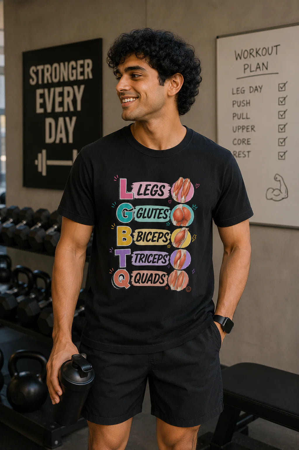 LGBTQ Gym T-Shirt Unisex